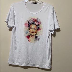 Frida Kahlo white T-shirt